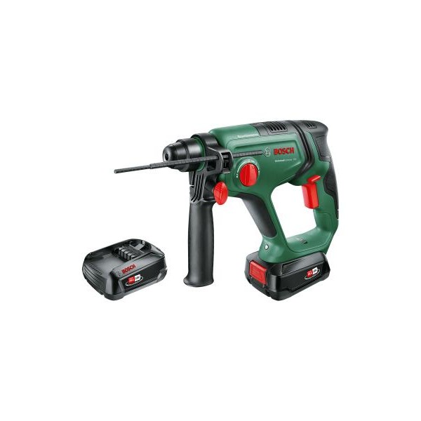 BOSCH UniversalHammer 18V Akumulatorska rotaciona čekić bušilica, 2x2.5Ah + punjač AL1820 06039D6003