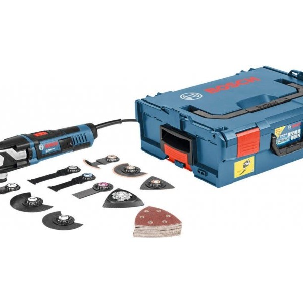 BOSCH Višenamenski alat – renovator GOP 55-36 + set alata + L-Boxx, 550W, 0601231101