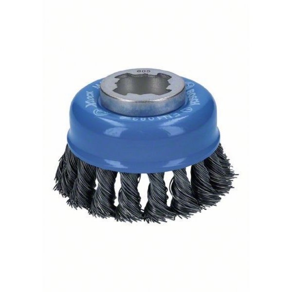 BOSCH X-LOCK lončasta četka 75 čelik  2608620727, 75 mm, 0,5 mm, X-LOCK