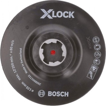 BOSCH X-LOCK potporni tanjir 125 mm, čičak traka - 2608601722
