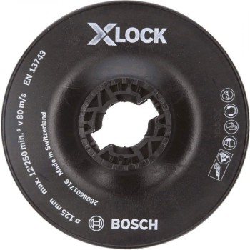 BOSCH X-LOCK potporni tanjir 125 mm, grub - 2608601716