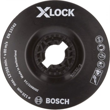 BOSCH X-LOCK potporni tanjir 125 mm, meki - 2608601714