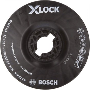 BOSCH X-LOCK potporni tanjir 125 mm, srednji - 2608601715