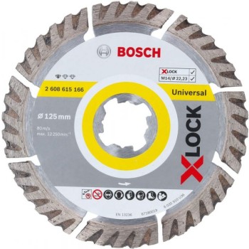 BOSCH X-LOCK Standard for Universal 125x22,23x2x10 - 2608615166