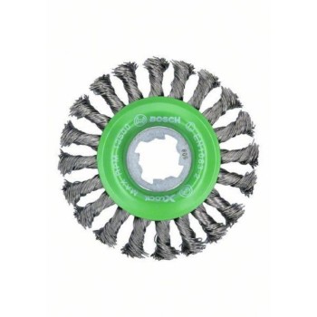 BOSCH X-LOCK točak od pletene žice, 115 nerđajući čelik 2608620733, 115 mm, 0,5 mm, X-LOCK