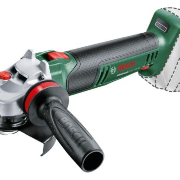 BOSCH zeleni alat AdvancedGrind 18V-80 Akumulatorska ugaona brusilica sa potenciometrom 125mm, bez baterije i punjača 06033E5100