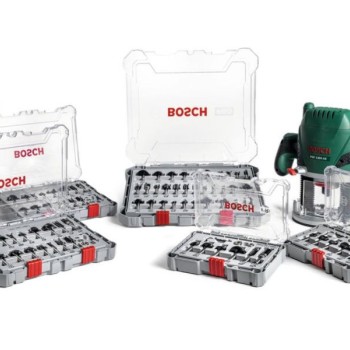 BOSCH zeleni alat Set glodala + POF 1200 AE, 061599766S