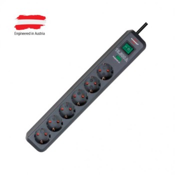 BRENNENSTUHL Razvodnik 6 mesta 1.5m 1.0mm2 + prekidač i zaštita