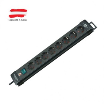 BRENNENSTUHL Razvodnik sa 8 mesta 3m 1.5mm2 + prekidač (H05VV-F 3G1,5)