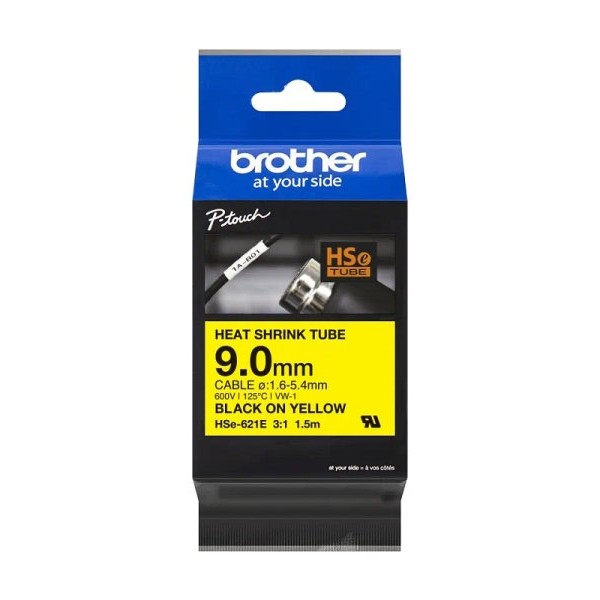 Brother HSE621E 9,0mm crno/žuto