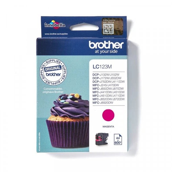 Brother LC123 Magenta