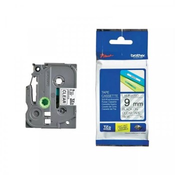 Brother TZe-121 crna na prozirno 9mm