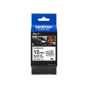 Brother TZEFX231 fleksi traka12mm crno/belo