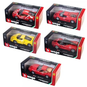 BURAGO 1:24 FERRARI R P VEHICLES