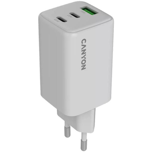 CANYON CU65ACC kućni punjač 2x65W Beli (CNS-CUW65ACC)