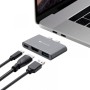 CANYON Dual port 3-u-1 HUB za Apple Mac uređaje, DS-1 (CNS-TDS01DG)