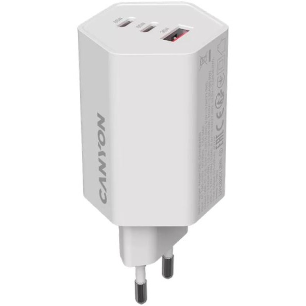 CANYON Hexagon 65 kućni punjač 65W Beli (CND-CHAHEX65W)