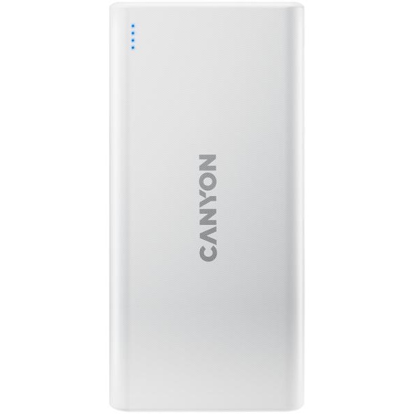 CANYON PB-106 Power bank 10000mAh Li-poly battery, White