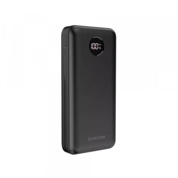 CANYON PB-2002 Power bank 20000mAh Li-poly battery, Black