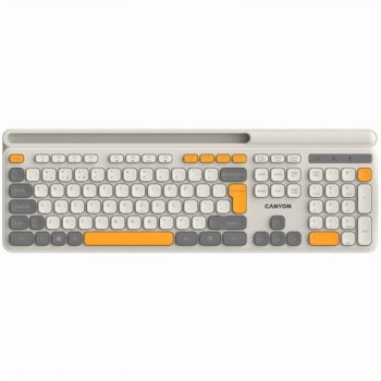 CANYON Tastatura HKB-W03 EN AAA Wireless Beige