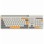 CANYON Tastatura HKB-W03 EN AAA Wireless Beige