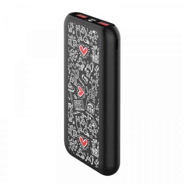 CELLY KeithHaring PB10000 power bank 10000mAh crni