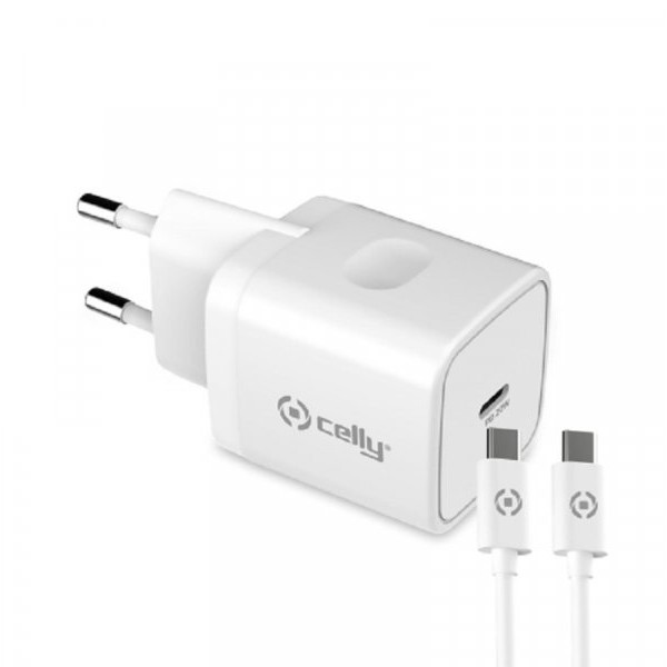 CELLY KUĆNI PUNJAČ 20W TYPE C ( TC1C20WTYPECWH)
