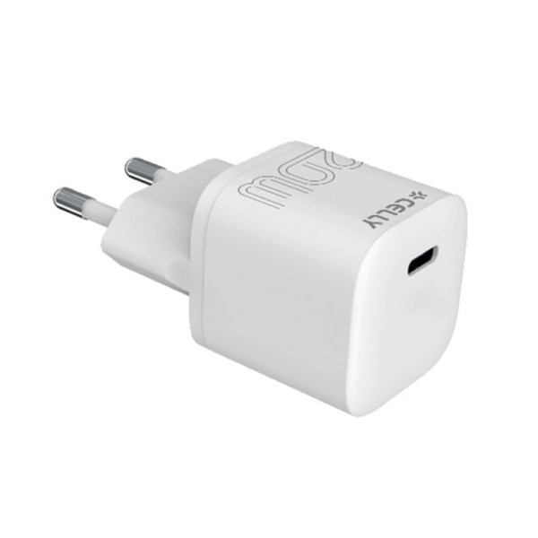 CELLY Kućni punjač od 20W dizajniran za Iphone (UCTC1USBC20WWH)