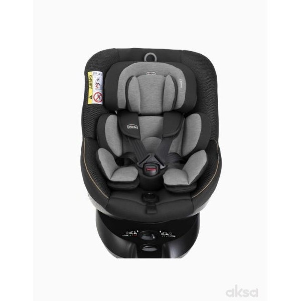 CHICCO CHICCO A-S SEAT 105 (40-105CM), POSH BLACK