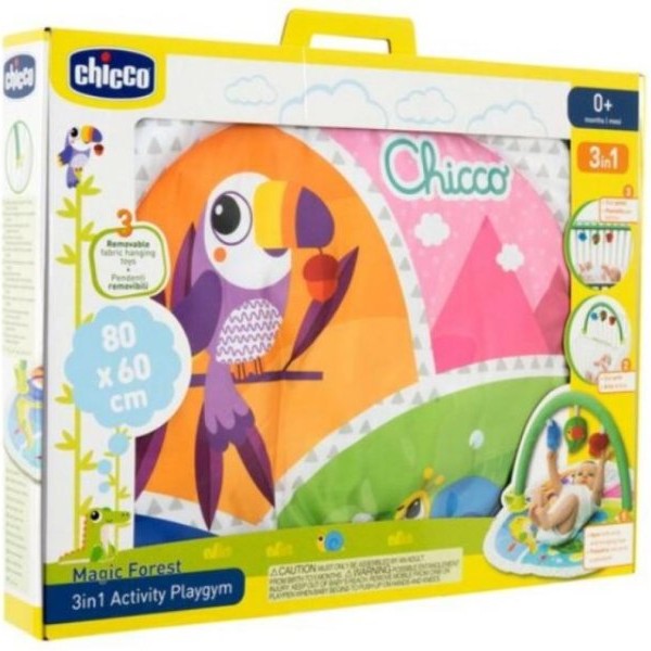 CHICCO Gimnastika za bebe čarobna šuma