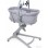 CHICCO Kolevka za bebe Baby Hug Pro 5u1 Earl Grey