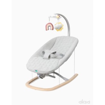 CHICCO Ležaljka Zen Zen Wave Wooden Grey