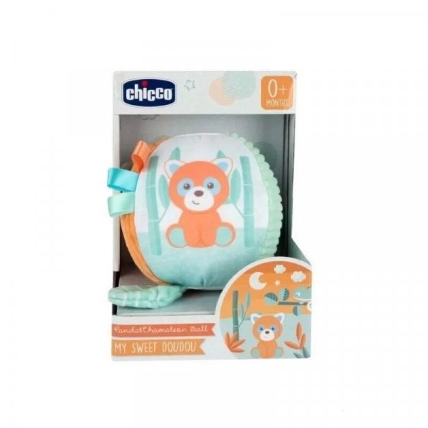CHICCO Mekana lopta du du panda Rosso