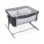 CHICCO Next 2 Me Twins kolevka za blizance Magnet Grey