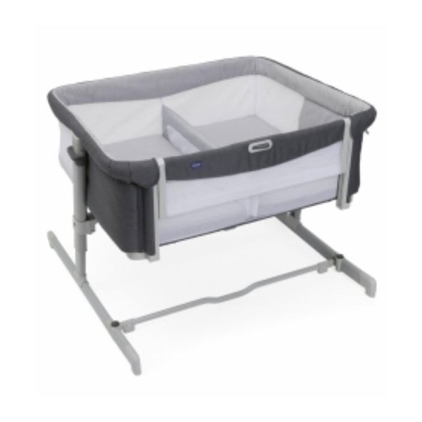 CHICCO Next 2 Me Twins kolevka za blizance Magnet Grey