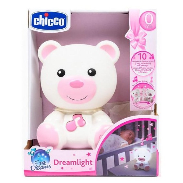 CHICCO Noćna lampa Dream light roze