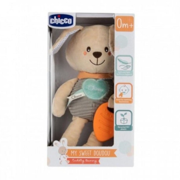 CHICCO Plišana igračka glodalica du du zeka