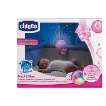 CHICCO Projektor next 2 zvezde roza boja