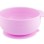 CHICCO Vakumski silikonski tanjir, 6m+, roze