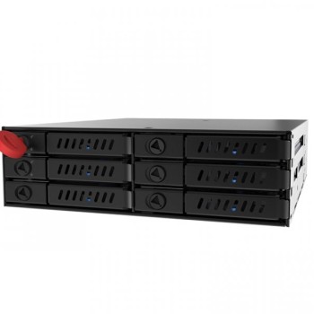 CHIEFTEC CMR-625 6 x 2.5'' SATA crna