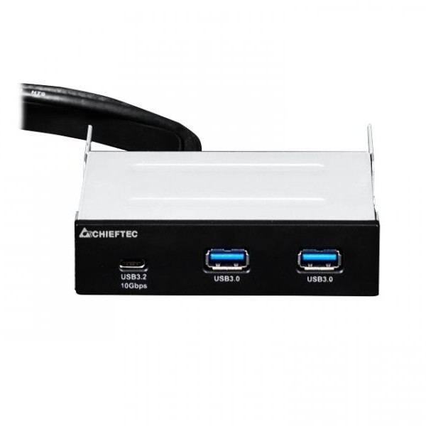 CHIEFTEC MUB-3003C 3.5'' 2xUSB 3.0 + 1xUSB Type-C Front Panel