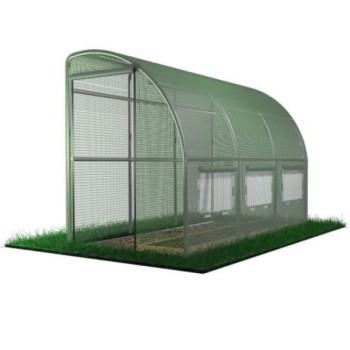 CHOMIK BAŠTENSKI PLASTENIK 3-SEGMENTNI ''POLOVINA'' ZELENI 3x1,5x2 m 1422