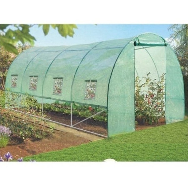 CHOMIK PLASTENIK BAŠTENSKI 4-SEGMENTNI 4,5 x 2 x 2 m ZELENI SA OPCIJOM DODATNE VENTILACIJE 3927