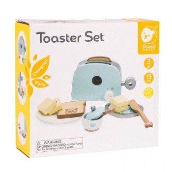 CLASSIC WORLD Drveni Toster set