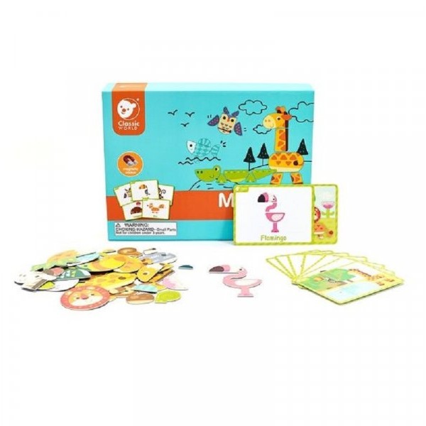 CLASSIC WORLD Magnetni set Šumske životinje