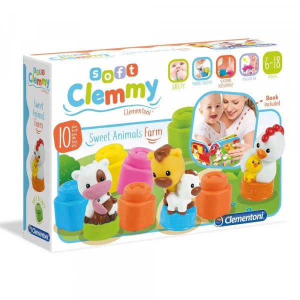 CLEMENTONI BABY KOCKE FARMA