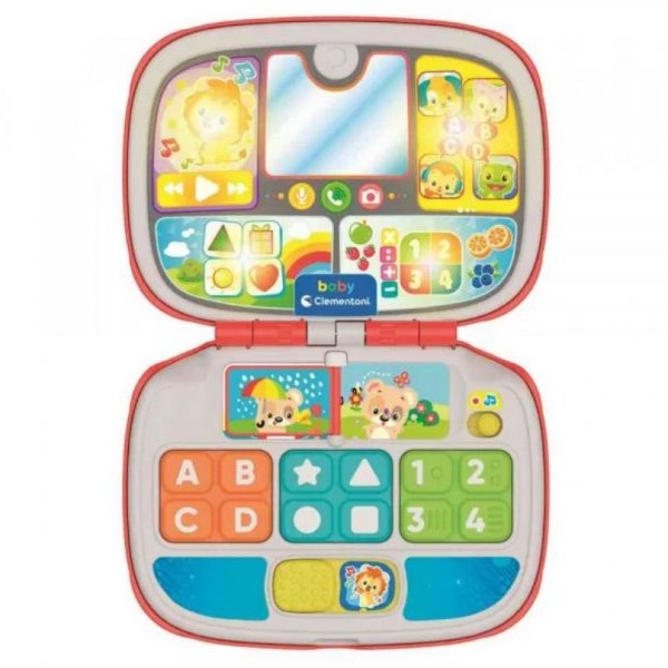 CLEMENTONI Baby laptop - zvuk, svetlo