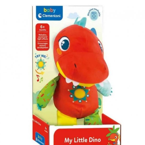 CLEMENTONI Baby plišani t rex