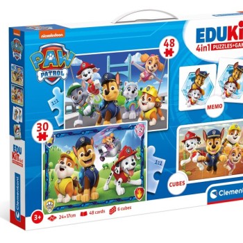 CLEMENTONI CLEMENTONI EDUKATIVNI SET 4IN1 PAW PATROL