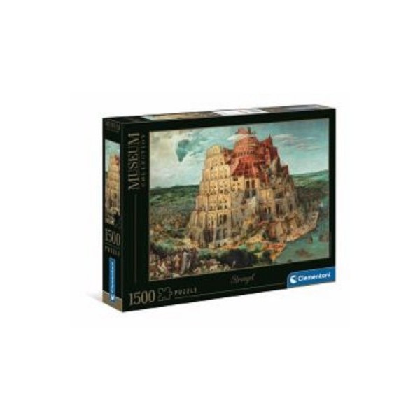 CLEMENTONI PUZZLE 1500 Museum Babel tower